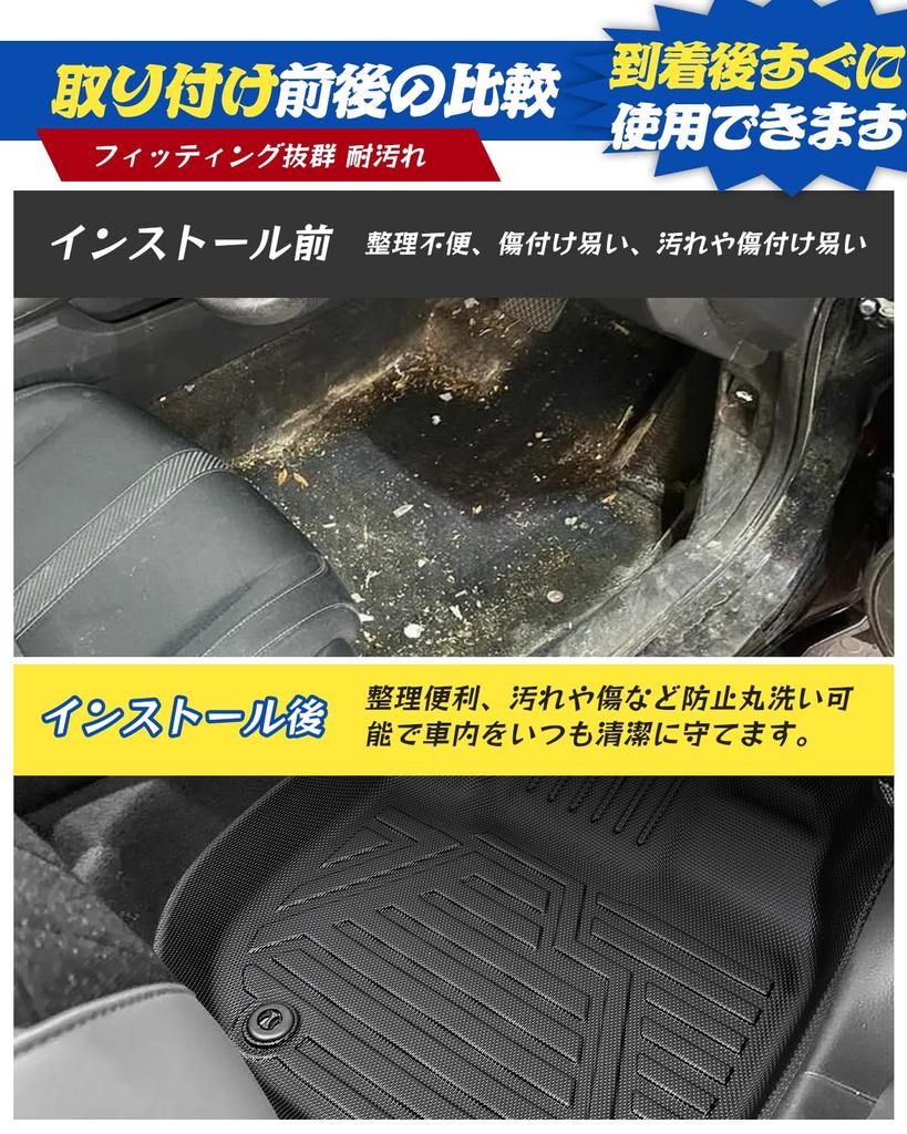 Honda New Vezel RV Series Floor Mat Set VEZEL RV3 RV4 RV5 RV6 Type April 2021 Current Vehicle Manufacturer Direct 3D Car Mat Waterproof TPO Material