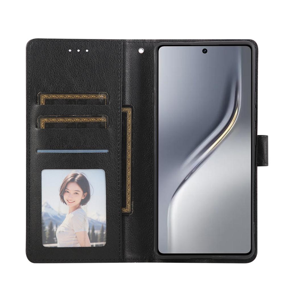 Für TECNO Camon 40 4G Hülle Brieftasche Ständer Ansicht PU Leder Handyhülle mit Handschlaufe