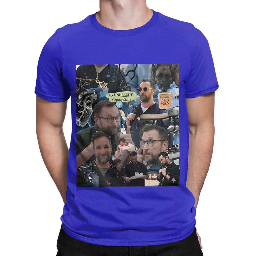 The Pitt art poster Graphic 100 Cotton TShirt The Pitt Tees Tops For Unisex