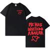 Rapper Dani Fernandez Fashion Print Tshirt Unisex Unisex Streetwear Tshirts Summer Casual Y2k Pop Oversized Tshirts Loose Clothing