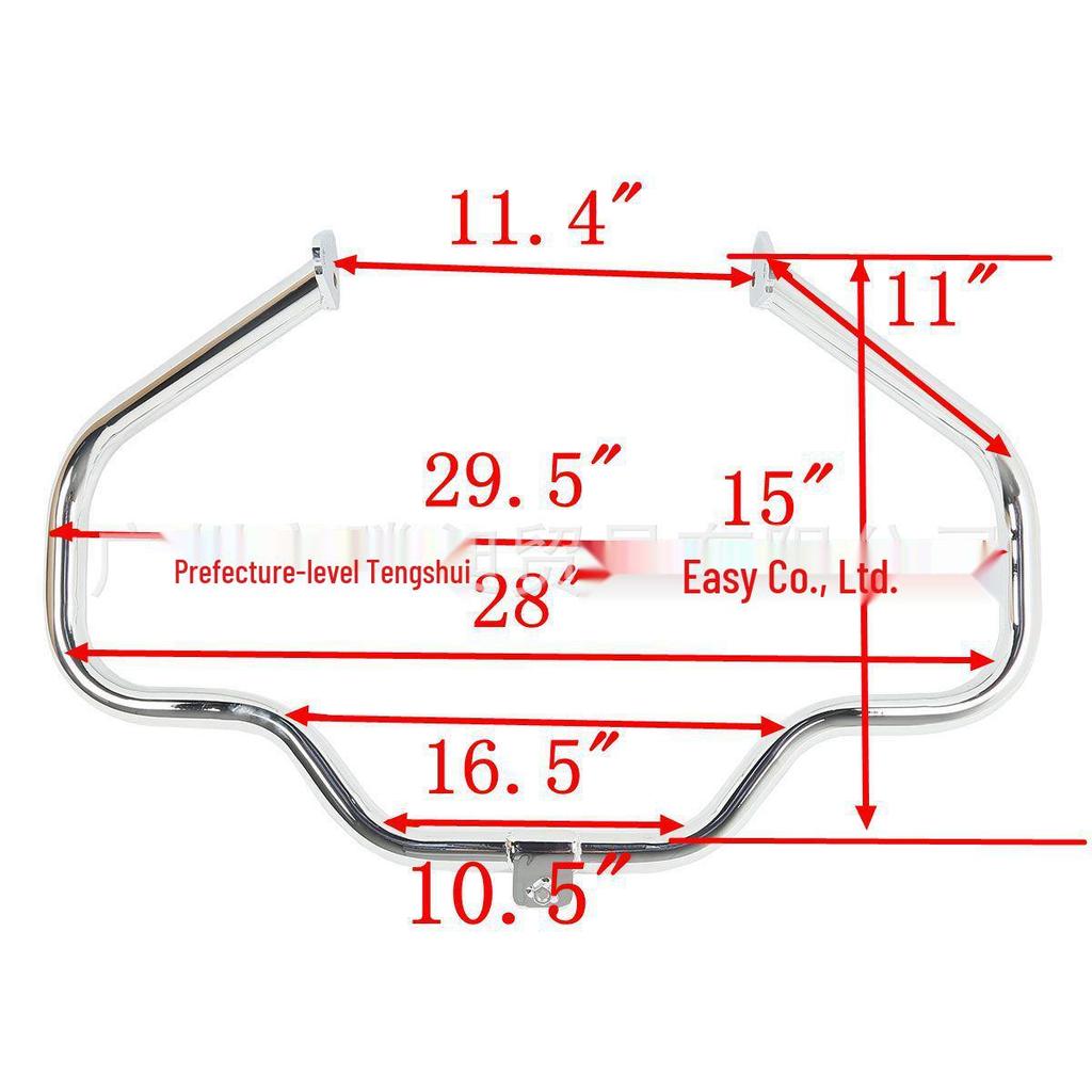 Harley Road Glide FLHT FLTR Motorcycle Guard Bar 1997-2008