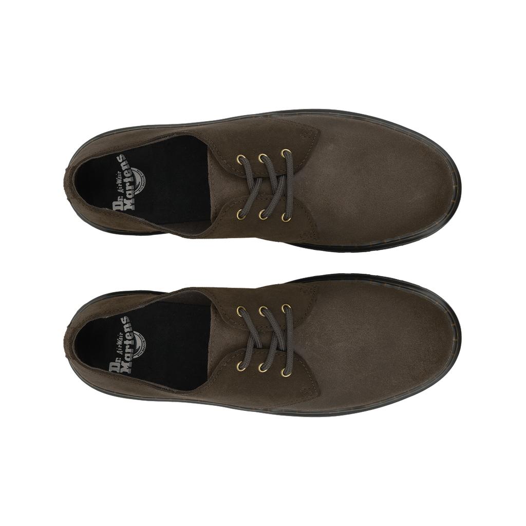 Dr. Martens Leder Leichte Low-Top Freizeitschuhe Unisex Sneaker Braun 31548201
