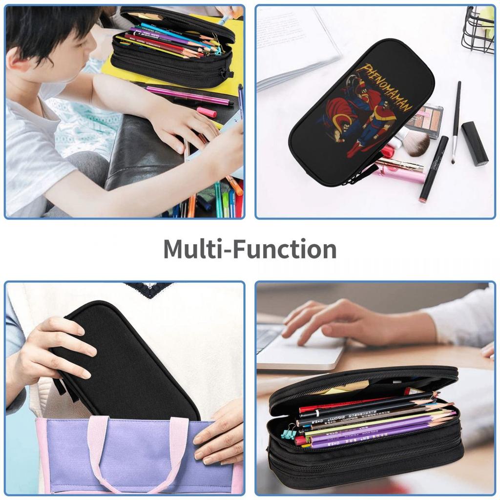 Large-capacity Pencil Pouch Phenomaman - Dispatch Game School Accessories Double Layer Pen Case Girl Make Up Bag Birthday Gift