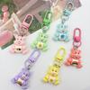 Creative Rainbow Bear Keychain Pendant: Cute Gift for Students