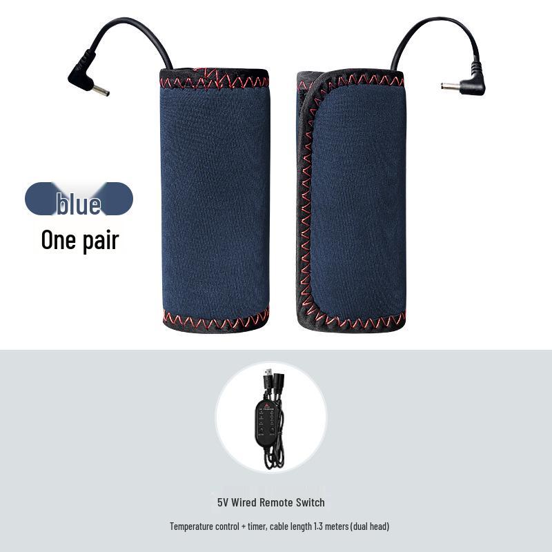 Electric Heated USB Charging Handlebar Covers for Motorcycles and E-Bikes