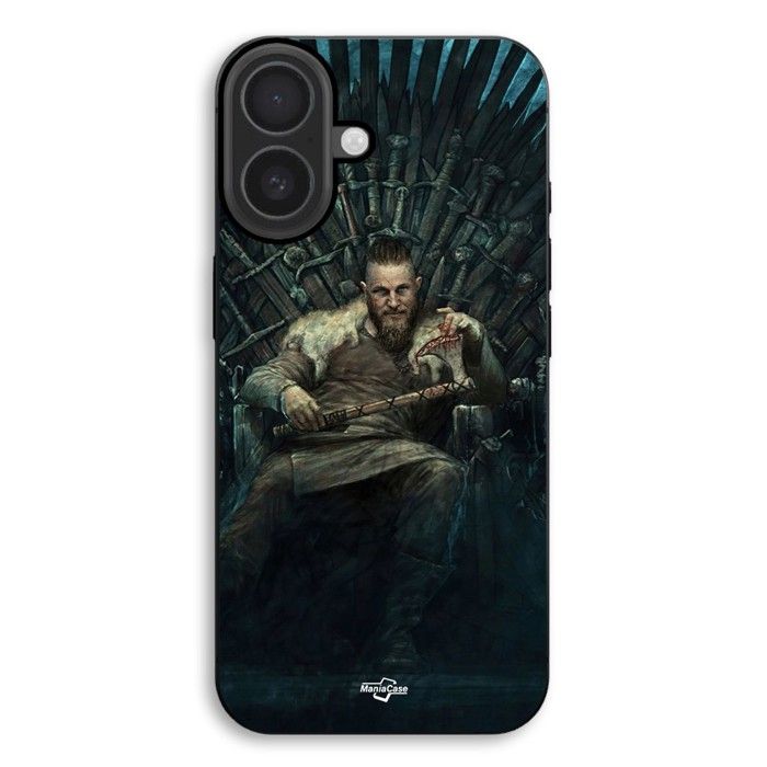 Coque de téléphone - MANIACASE - iPhone 17 - Silicone TPU - Noir - Souple