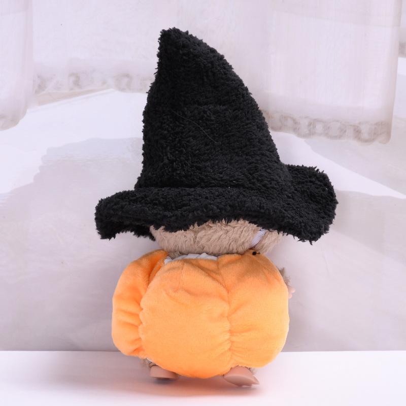 Halloween Pumpkin Suit for Labubu Dolls Cartoon Mini Plush Doll Clothes Plush Animal Clothes DIY Accessories Gifts