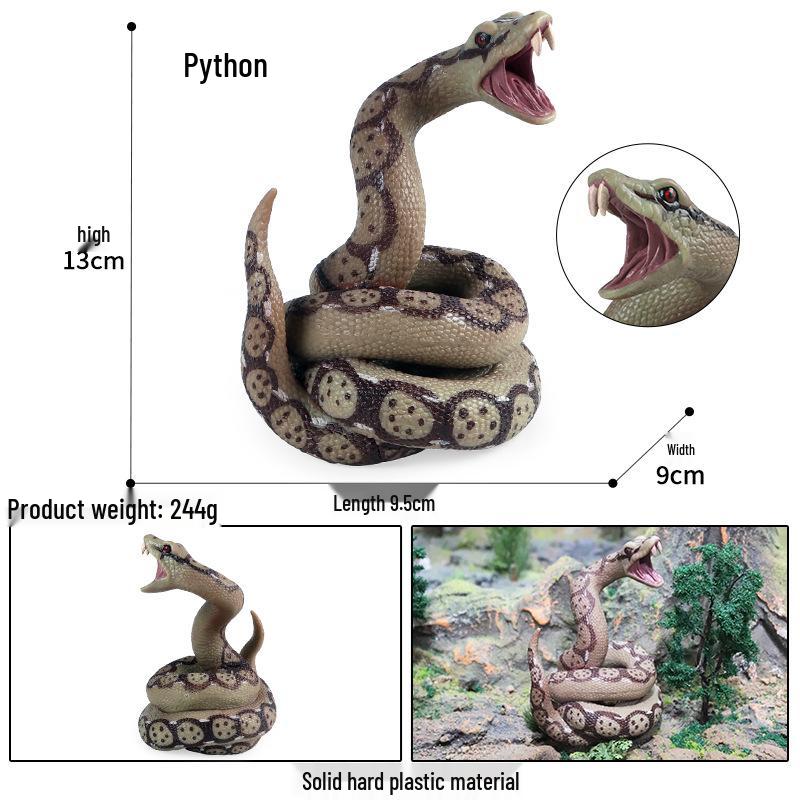 Realistic Wild Animal Models: Rhino, Hippo, Panda, Jaguar, Lion, Camel Cognitive Toys for Children