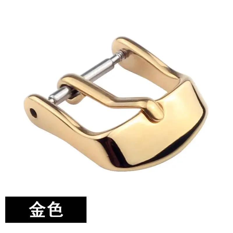 Spänne i rostfritt stål för läderarmband Stiftspänne Armband Guld Silver Roséguld Armbandsspänne Tillbehör Ankläppklämma