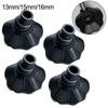 4pcs Outdoor Camping Chair Foot For Pads Chair Leg Mat Non-slip Anti-trap Covers Foot Protectors Camping Supplies