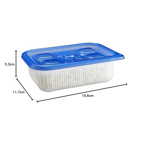 Ziploc Rice Storage Containers, Large Capacity, 2-Pack