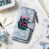 Cool Skull Astronaut Print Purse Stylish Long Wallet Fashion Portable Card Holder Dark Daily Carry Pouch 