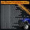 Air Filter & Guide & END CAP Kit For Yamaha Warrior Raptor Wolverine 350 YFM 350 Grizzly 600 660 YFM600 660 1987-2013 1UY-14458-01 1UY-14468-00