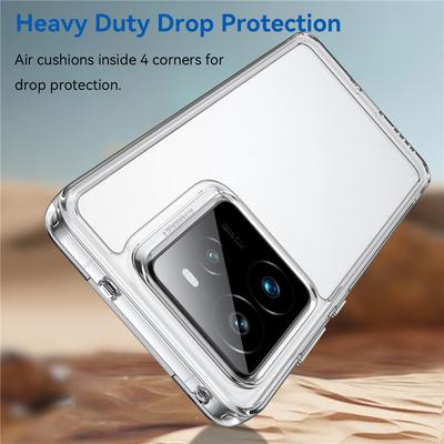Pentru Realme GT7 Pro Racing Husă Carcasă Margine TPU Spate Acrilic Bara de Protecție Huse de Telefon Protective Pe Realme GT 7 Pro Racing Husă