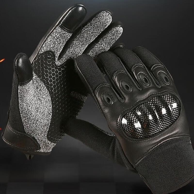 Tingbai Men's Outdoor Full Finger Anti-slip Gloves