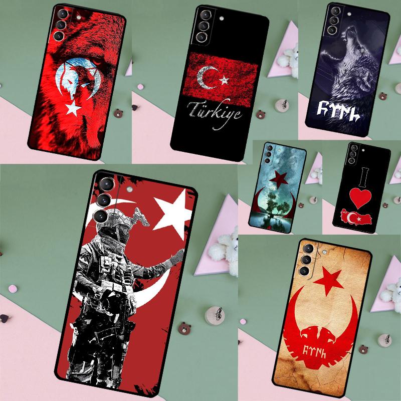 Turkey Turkish Flag Case For Samsung Galaxy S26 Ultra S25 S24 S22 S21 S23 Ultra Plus S10 S20 S25 FE Phone Cover
