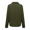 Women's Color Casual Loose Long,sleeved Linen Shirt