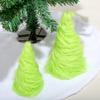 DIY Fluffy Green Christmas Tree Decorations for Home & Living Room