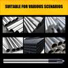 Chamfering Cutter 4 Flute Carbide Stainless Steel Milling Cutter End Mill Cutter Deburring for Machining Manufacturing