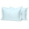 Pizuna Cotton 400 Thread Worsted Long Cotton Sateen Machine 50x75cm Pillowcases, Count, Staple, 100% Weave, Breathable, Washable, Two-Piece, (Baby