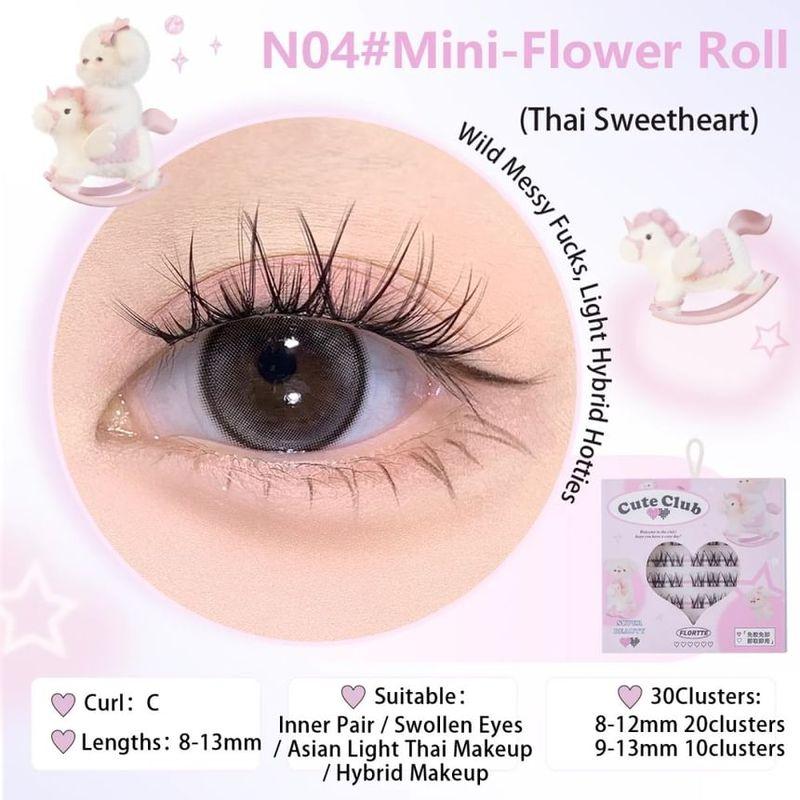 FLORTTE - Special Edition False Eyelashes - 2 Style (4-5)