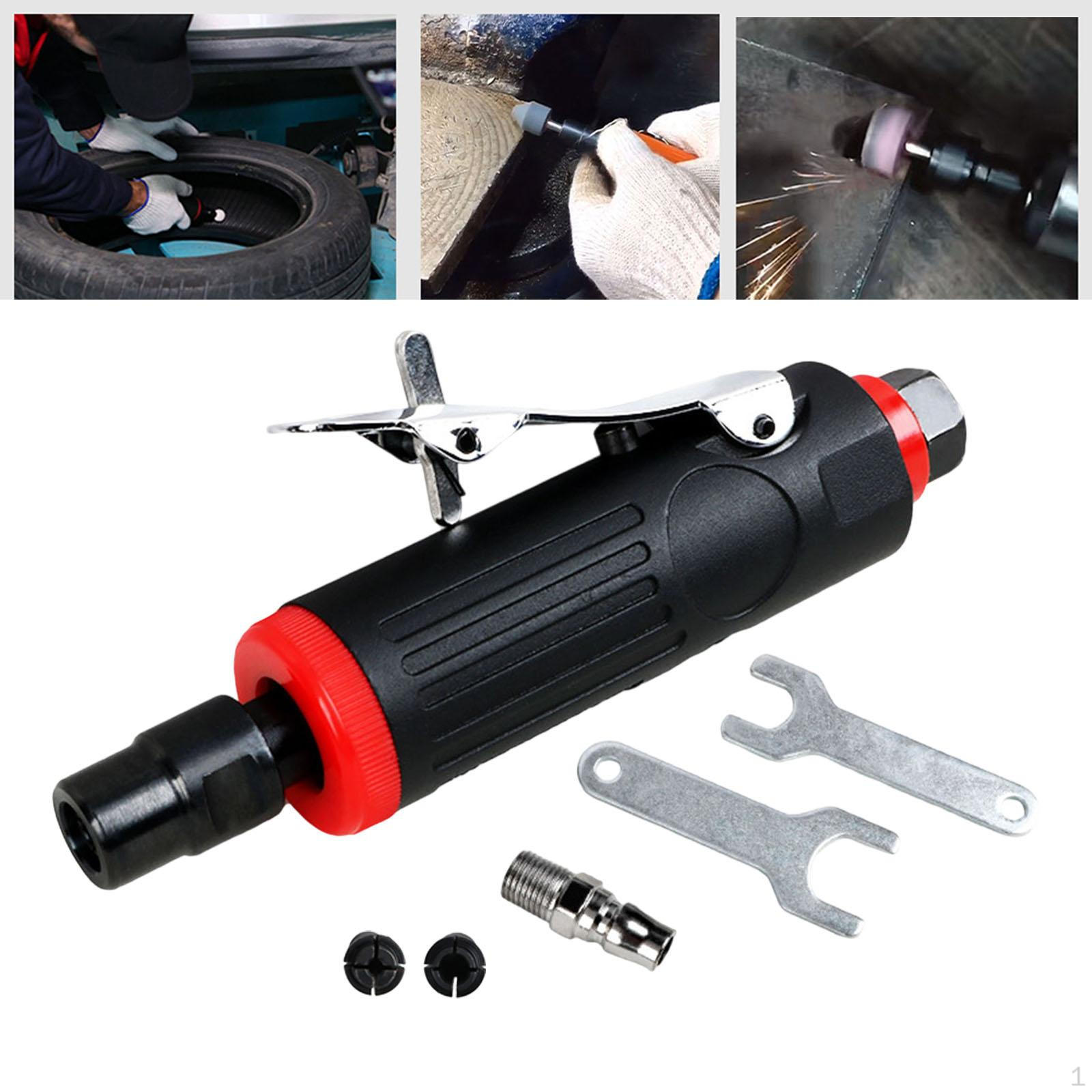 

1/4 Air Die Grinding Machine Professional Multipurpose Straight Pneumatic for Polishing