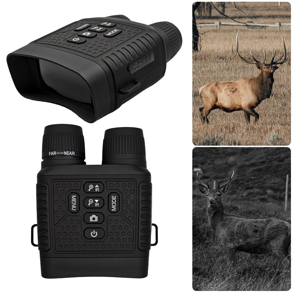 2,5K Infrarot-Nachtsicht-Fernglas 6-facher Digitalzoom Outdoor HD-Teleskopkamera Jagdkamera für Outdoor-Camping und Reisen