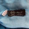 Used M:m Design Studio Large Stole Blue Made In Italy