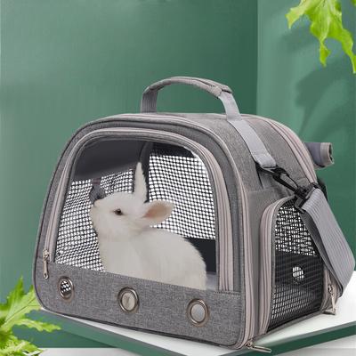 Taşınabilir Küçük Evcil Hayvan Kedi Çantası Tavşan Çantası Gine Domuzu Çıkarılabilir Şeffaf Evcil Hayvan Çantası Küçük Evcil Hayvan Çantası