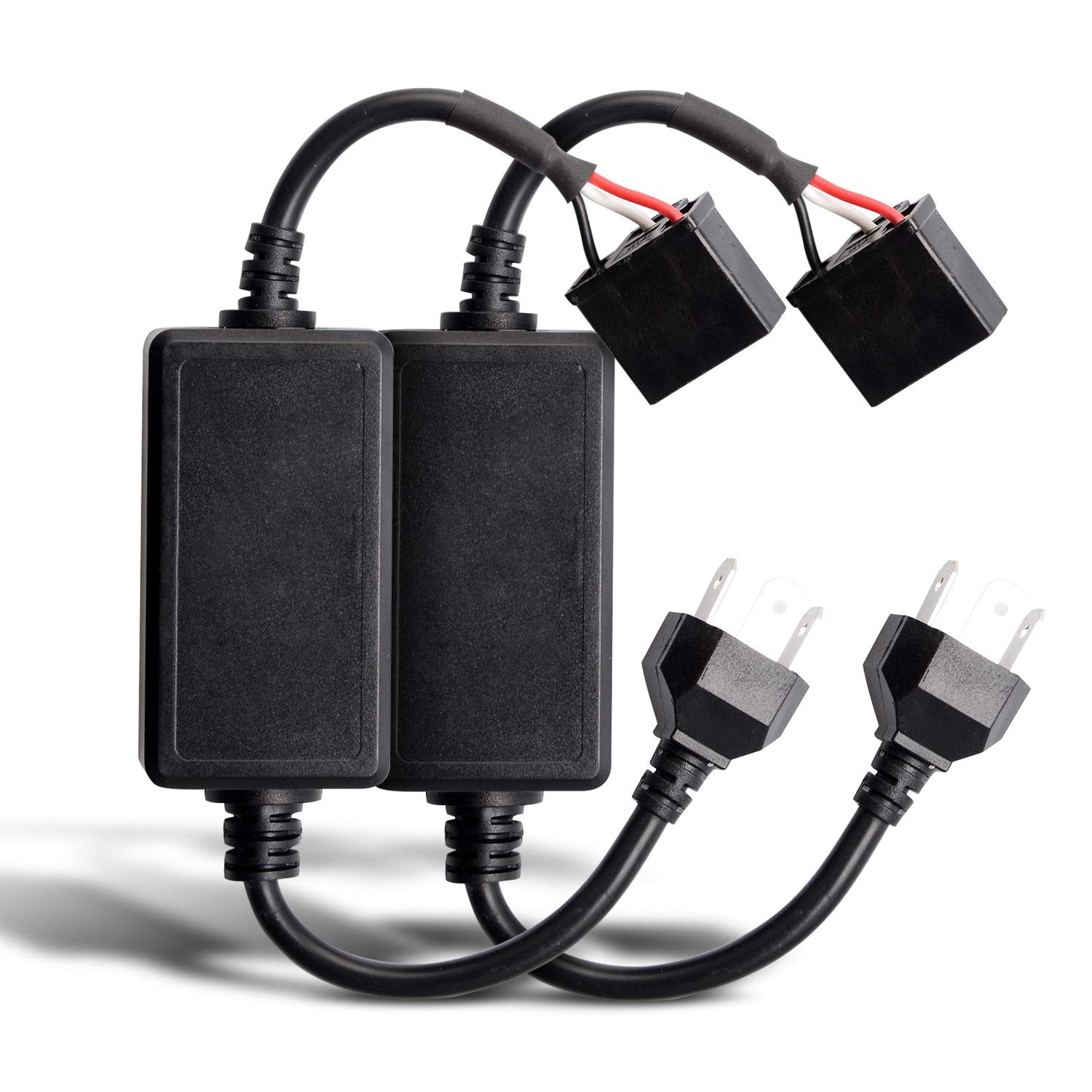 

RCP H4/HS1/HB2/9003 Светодиодная лампа двойного назначения для ближнего/дальнего света с защитой, сигнальная лампа с миганием / без подсветки H4/HB2/9003