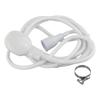 Long Lasting Rubber Push On Shower Hose & Head for Single Tap Spray Mixer Tap Suitable for Bath and Basin Taps