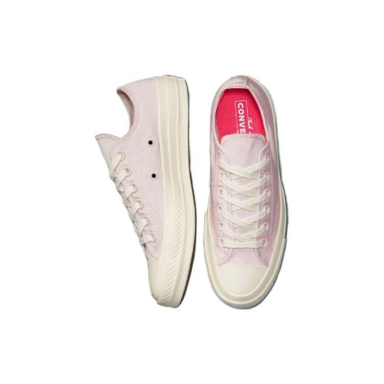 Converse 1970S Chuck Taylor All Star Satin Comfortable Versatile Low Top Canvas Shoes Women sneaker Pink A00889C