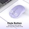 Type-C Wireless Mute Mouse Sensitive Rechargeable Computer Mouse Laptop Accessories