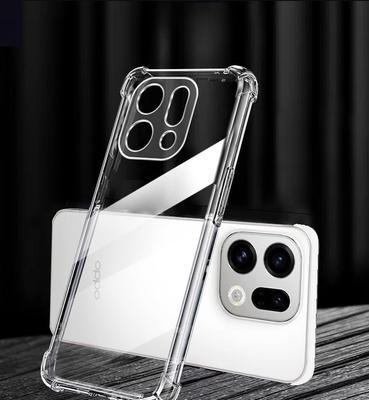 Airbag Soft Silicone Phone Case For OPPO Find X9 Pro Transparent TPU Bumper Shockproof Back Cover For OPPO Find X 9 Pro