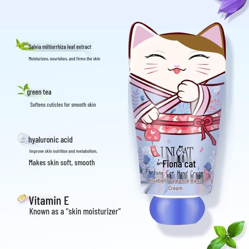 UNI CAT Bluebell Hydrating Hand Cream