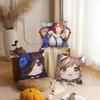 Anime Umamusume Pretty Derby Super Creek Pillow Case Office Cushions Suitable For Sofa Car Bedroom Decorative Cushion Cover