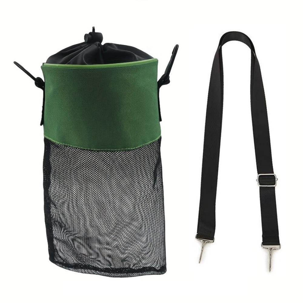 Drawstring Closure Clothespin Storage Bag Lightweight Compact Portable Beach Bag Utility Bag Ventilated Pouch