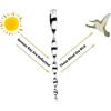 12 Pieces Bird Repellent 30cm Anti Pigeon Balcony, Anti Pigeon For Balcony, Reflective Repellents For Birds, Pigeons