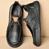 38-46 Men's Plus Size Fashionable Outdoor Casual Shoes Leather Shoes Business Casual Shoes Hiking Shoes