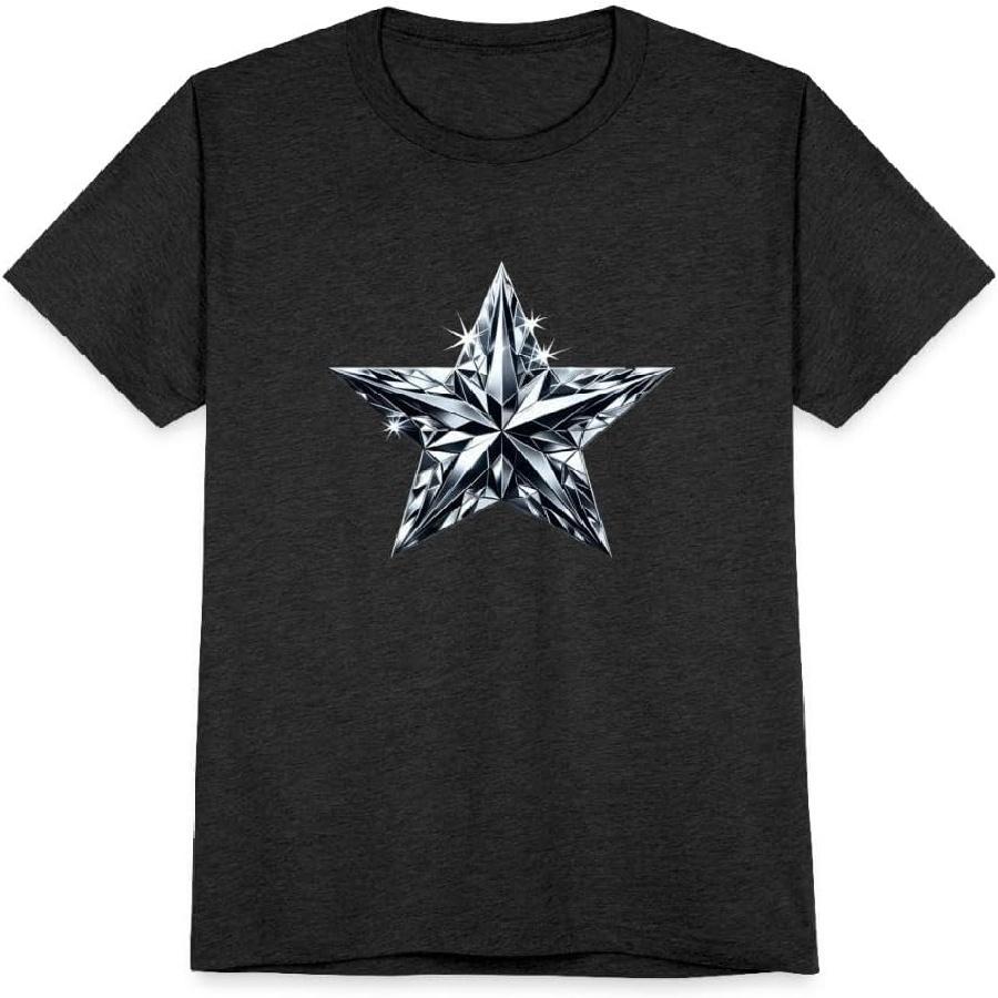 DiamondShiningStar T-Shirt Sweatshirt Hoodie Tanktop for Men Women Kids Black S