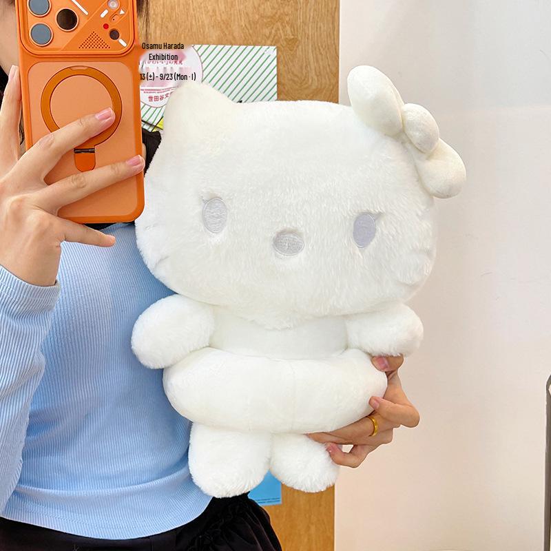 Colorful Plush KT Kitten Doll - Large Cartoon Pillow Gift for Girls