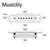 Musiclily guitar pickup harness set 6-string