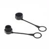 5/10Pcs Internal Thread/External Thread Connector Cover With Rope M12 Dust Cover For Aviation Plug Special Male And Female Cap