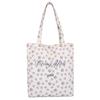 Large capacity broken flower canvas bag tote bag flower niche women's bag shoulder bag