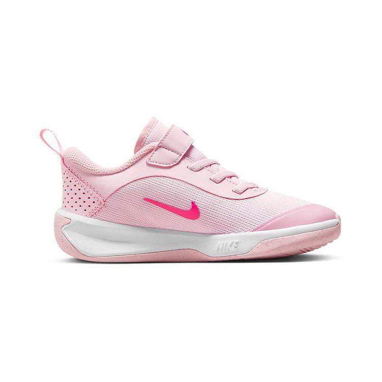 Nike Omni Multi-Court PS Pink Foam Kids Sneakers Hyper-Pink Medium-Soft-Pink White DM9026-600