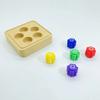 45659 Sets Korean Jacks Stone Game with Box Hand-Eye Coordination Training Traditional Stone