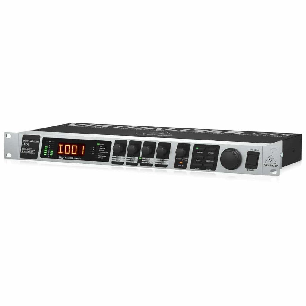 Behringer FX2000 Over 70 100 Factory User MIDI Multi-Effects Processor High-performance Algorithms, Effects, Presets/100 Presets, Compatible.