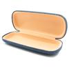 Eyeglass Stylish Hard Metal Case with Casual Denim Fabric for Functional and Stylish Blue MIDI-Midi Case, Storage, (case-004,c1)