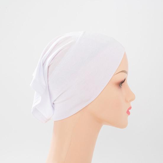 Women Turban Hat Modal Ethnic Top Hat Lightweight Breathable Hair Bag Elastic Fit Outdoor Activities Headwear