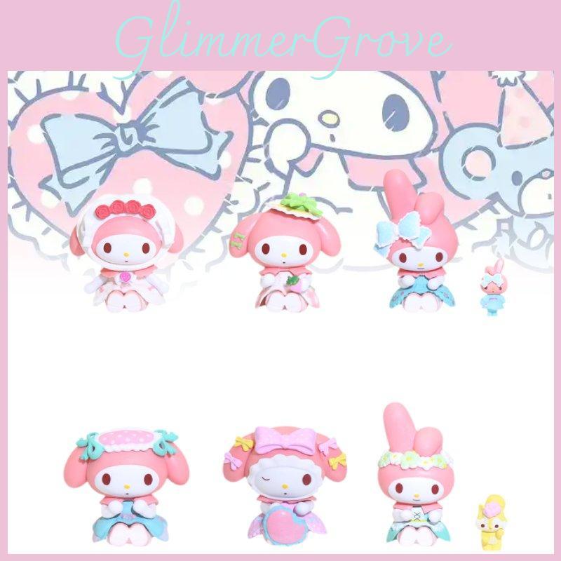 Maid 6pcs Uniform Melody Pvc Toy Model Desktop Decoration Child Gift Christmas